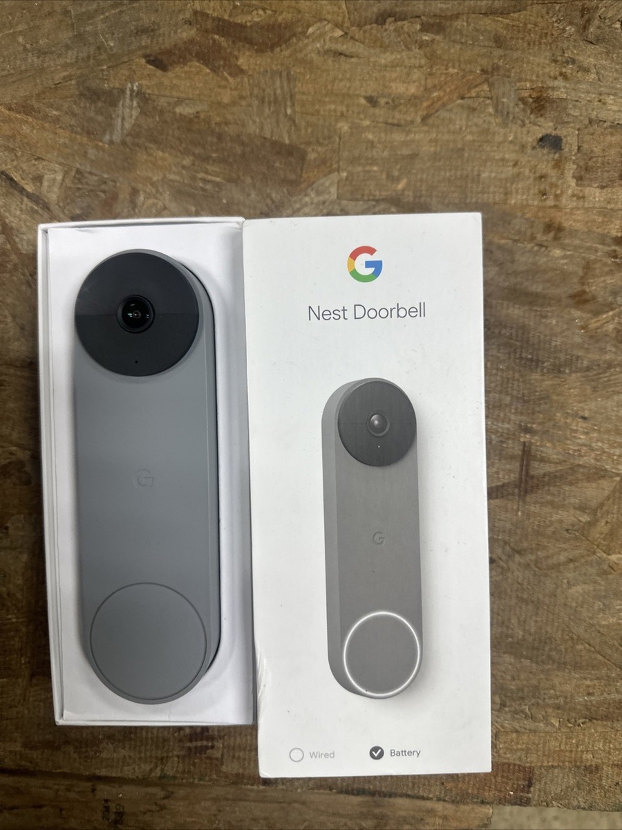 Google Nest Camera Doorbell E358912 A0077 Wired | eBay