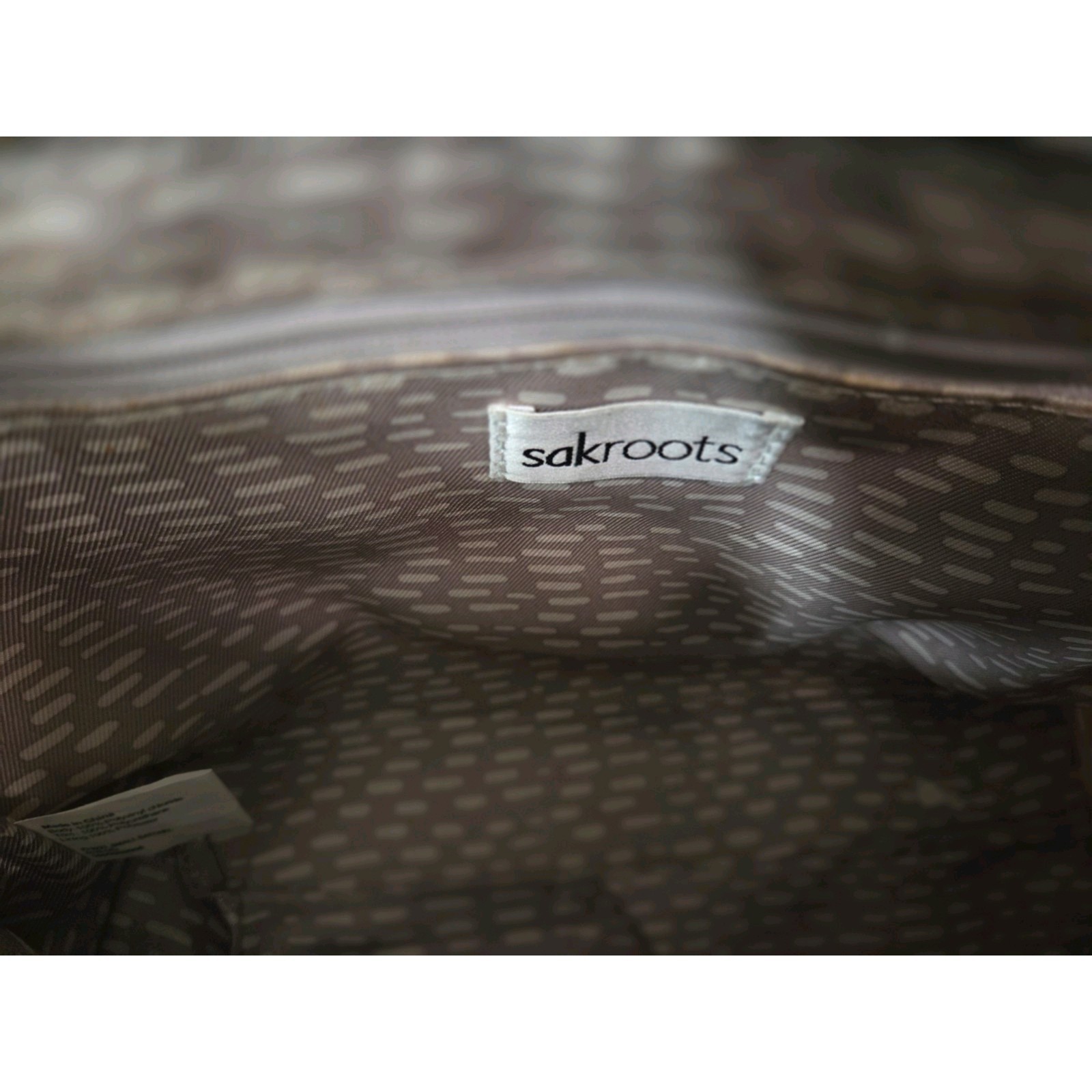 Sakroots Geometric Pattern Multicolor Shoulder Ba… - image 4