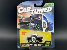Cartuned 1957 Chevrolet Bel Air Cop Cruiser Series 8 Mainline 2025 1/64