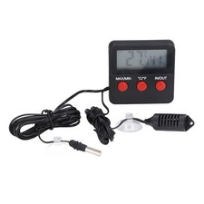 Humidity Temperature Gauge Mini Thermometer Digital Display Temp Sensor Meter