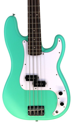 Squier Debut 4 string Electric Bass Guitar - Seafoam Green Matte