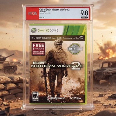 Call of Duty: Modern Warfare 2   PSA 9.8 A++   Xbox 360   Not VGA/CGC