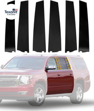 Pillar Trim Molding 6Pcs , 2015-2018 Chevy Suburban/Gmc Yukon Xl/Cadillac Escala