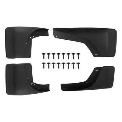 Black Mud Flaps Set for Chevy GMC Full Size Trucks 1999-2014 12495823 Complete