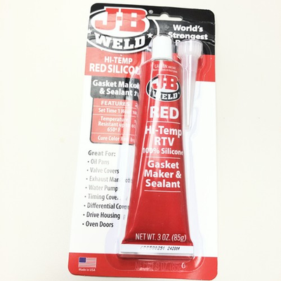 #ad JB Weld 31314 High Temperature Red Acetoxy Silicone Sealant 3 Oz Free Shipping $9.99