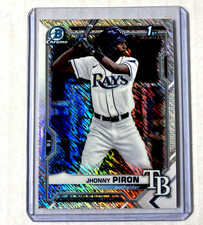 Shimmer Refractor- 2021 Bowman Chrome #BCP-239- Jhonny Piron Rc