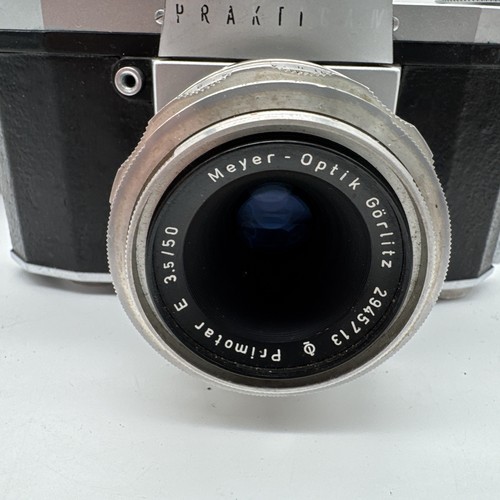analog DDR Kamera Praktica 4 Meyer optik Görlitz 3.5/50 Nicht Getestet Mit Leder - Bild 8 von 23