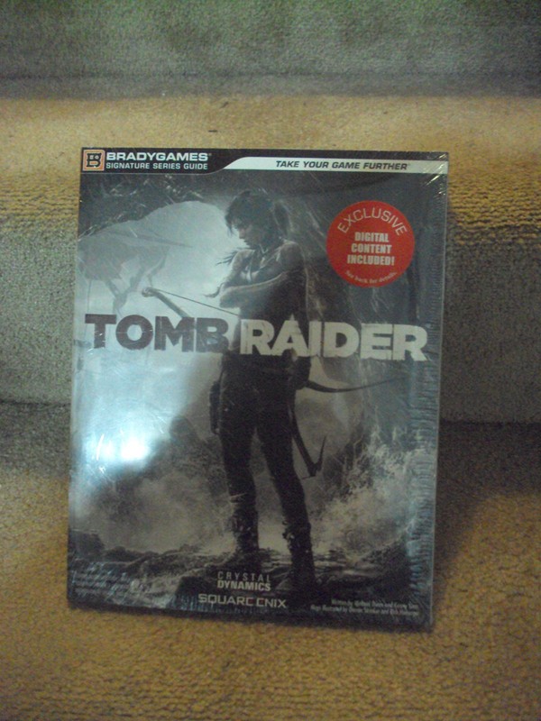 Tomb Raider Strategy Guide New And SEALED Brady Games Signature Series