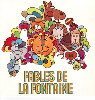 Scheibe 33 T Fables de La Fontaine