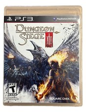 Square Enix Dungeon Siege III Sony PlayStation 3 PS3 RPG NTSC-U/C T Manual