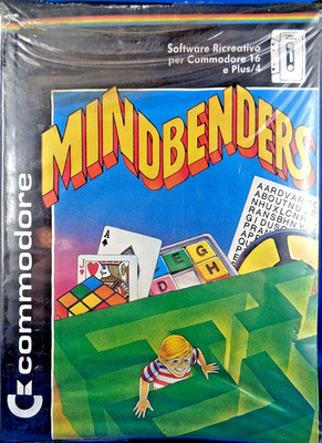 COMMODORE 16/+4 -- MINDBENDERS (COMMODORE/IT) #NOS #SEALED