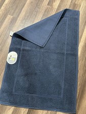Threshold Spa Bath Mat 21" by 34" Bath Rug Navy