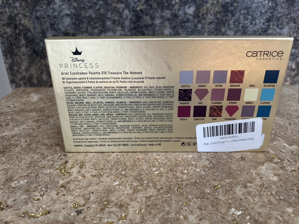 Catrice Disney Princess Ariel Eyeshadow Palette 18 Shades - Image 2 of 2