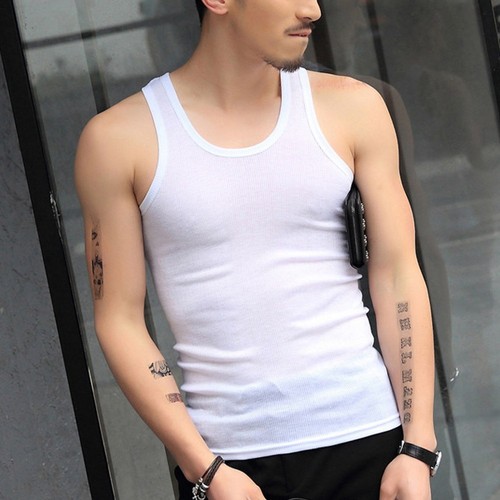 Athletic V Neck Tank Tops Unterhemd Gym Workout Fitness Stringer T-Shirt - Bild 11 von 42