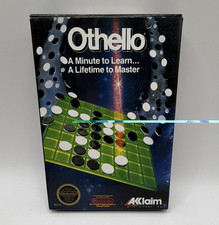 Acclaim Othello for Nintendo NES 1988 Complete w/ Box Manual Inserts
