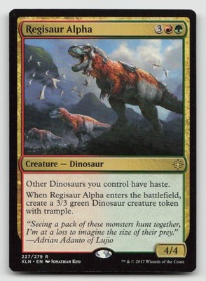 Magic: The Gathering Regisaur Alpha 227 Ixalan LP