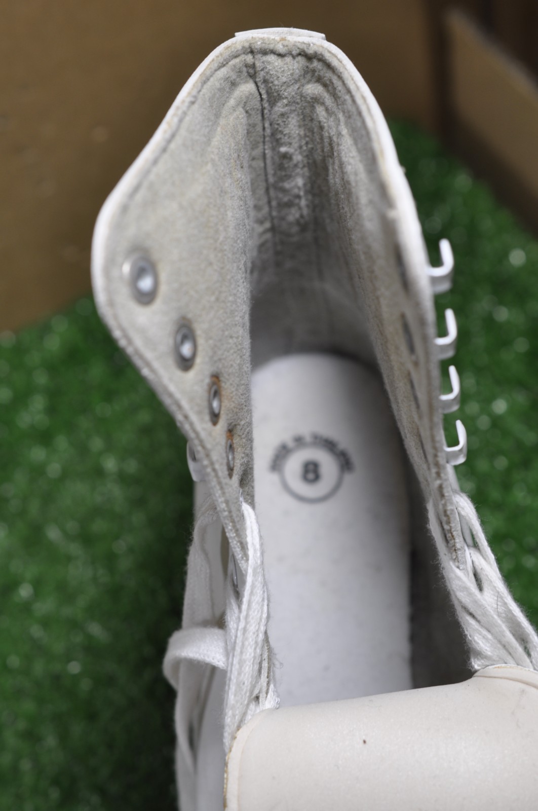 CCM Pirouette CS skate size 8 womens ice figure skates VGC #206