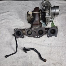 2016-2021 VOLVO XC90 S90 TURBOCHARGER W/ EXHAUST MANIFOLD OEM