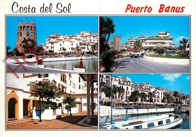 Ansichtskarte: Costa del Sol, Puerto Banus (Multiview)