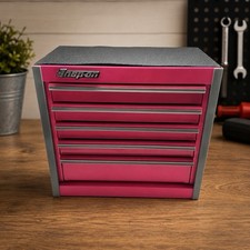Mini Tool Box Set Snap-on Micro Roll Cab Bottom Chest Pink