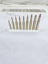 Weatherby Cartridge Lucite Block Display 7.5"x4.5"x1.25"