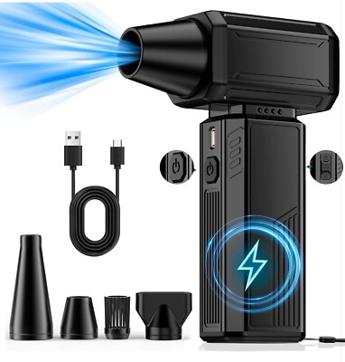 WOLFBOX Electric Air Duster MegaFlow100 With 150000RPM Super Power, 3-Speed Adjustable, Cordless - View #10