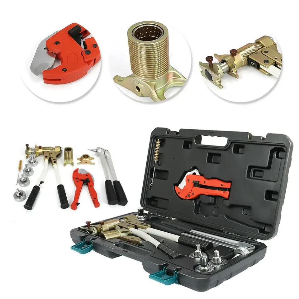 PEX-1632 16-32 mm PVC/PEX manicotto tubi utensili idraulici pinze utensili manuali - Immagine 2 di 4