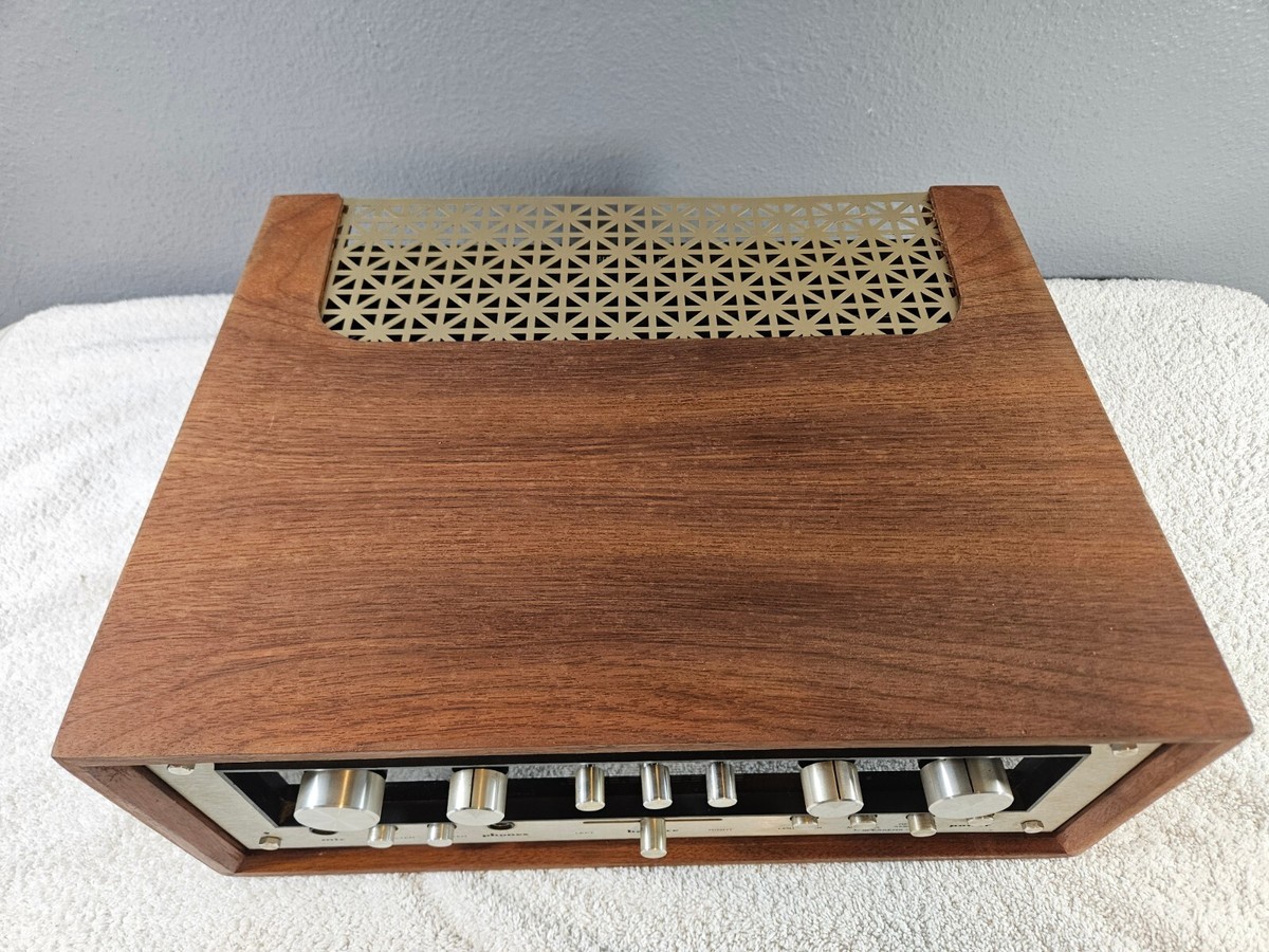 Marantz 1070 Stereo Console Amp w/ Factory Wood case. (WC-10) | eBay