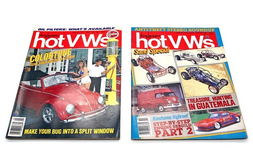 Menge Vintage ('87-88) ""Dune Buggies and Hot VWs"" Zeitschriften (16), Wright Verlag - Bild 4 von 11