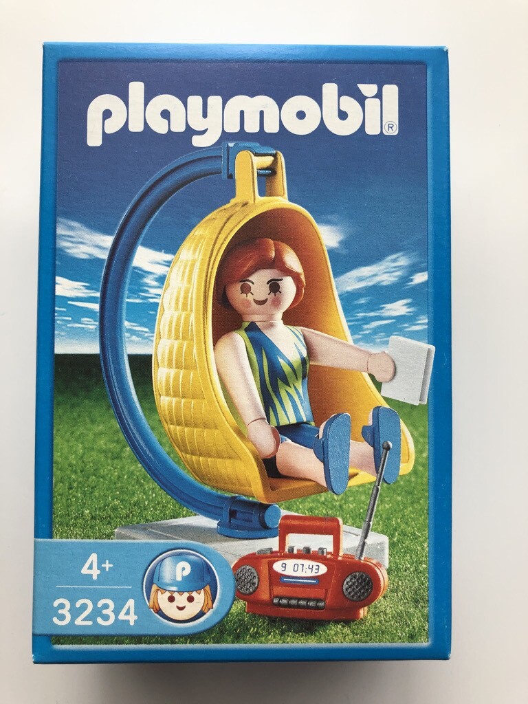 Playmobil 3234 - Hammock Chair Set - 2001 -Made in Malta
