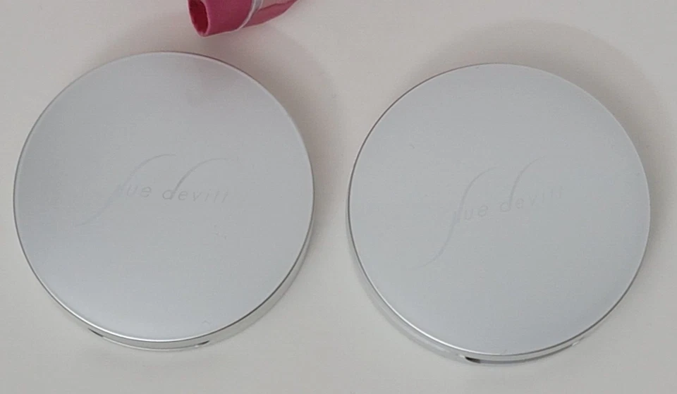 Paquete de 2 sombras de ojos Sue Devitt Silky Sheen 0,07 oz / 2 g cada una BIRMANIA (sin caja como en la foto) Foto 4 de 4