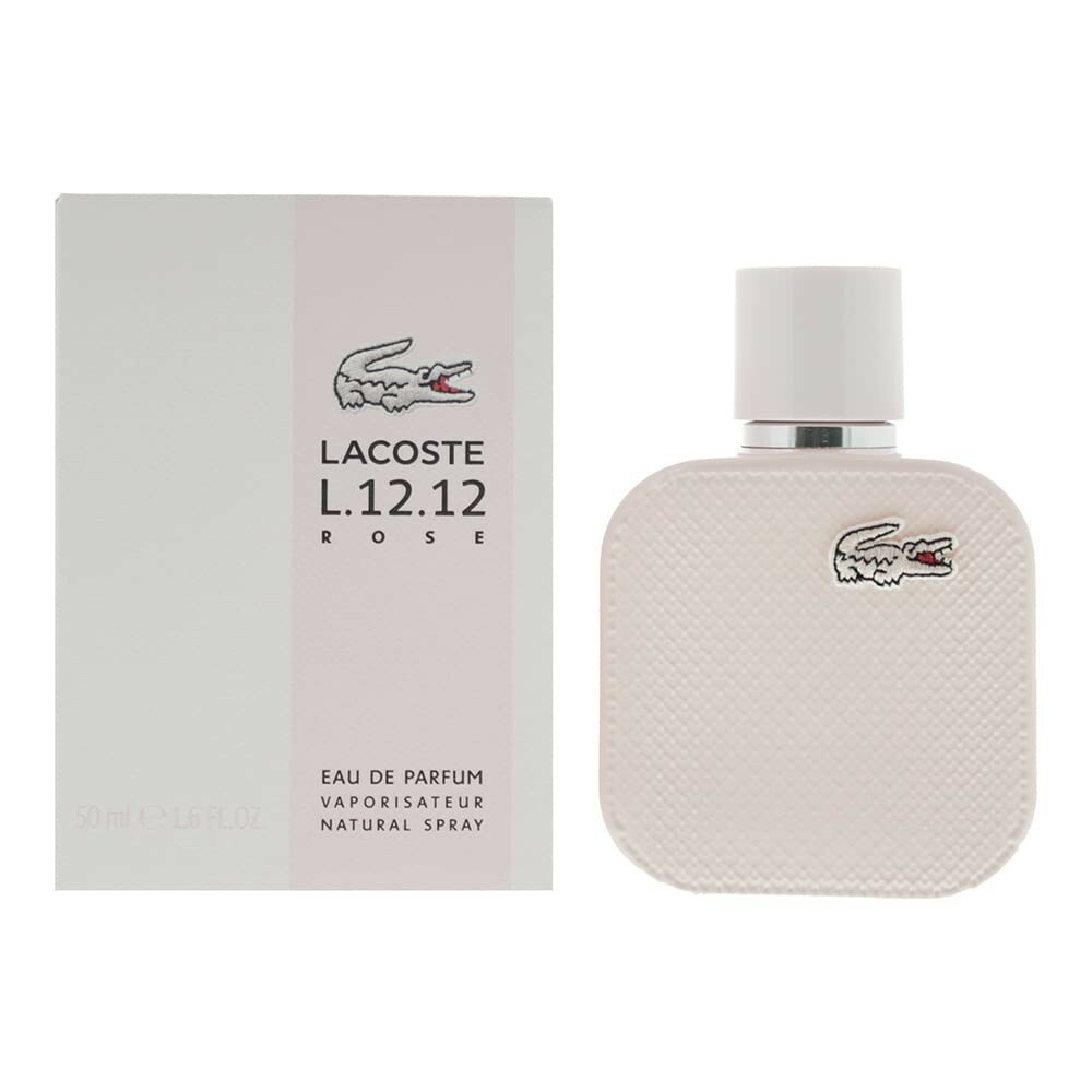 Lacoste L.12.12 Rose 1.6oz. (50ml) Eau de Parfum Spray for Women