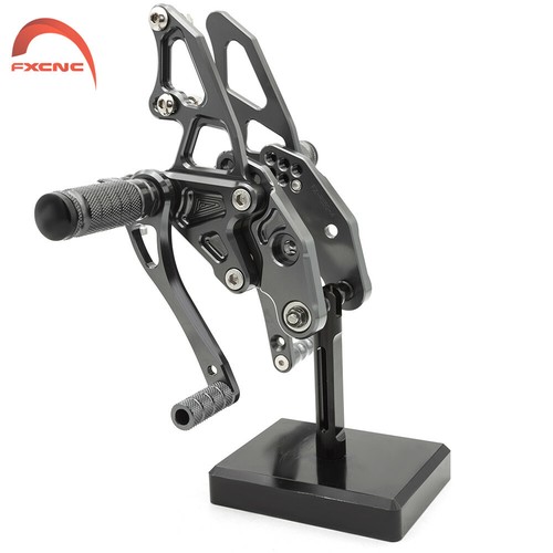 CNC For Yamaha YZF R15 2012 2013-2015 Adjustable Rearset Footrest Footpegs Foot - Picture 4 of 17