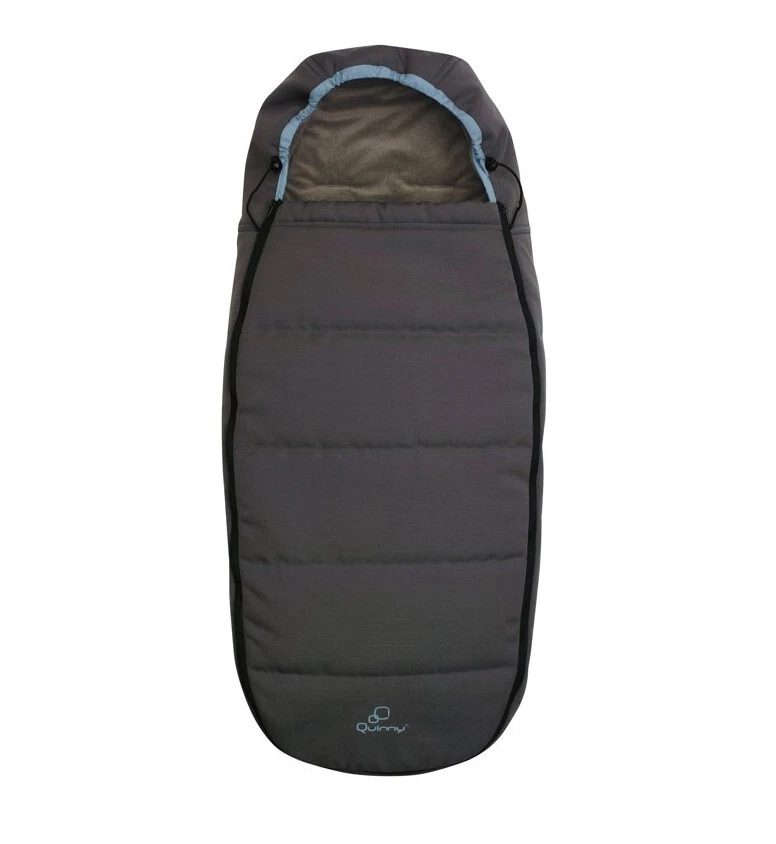 Quinny Buzz Stroller Footmuff Blue Scratch