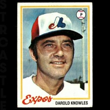 1978 Topps - Darold Knowles #414 Montreal Expos ⚾ Baseball Card