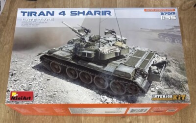 Miniart #37013  1/35 Tiran 4 Sharir Late Type. Interior Kit New Sealed Bags