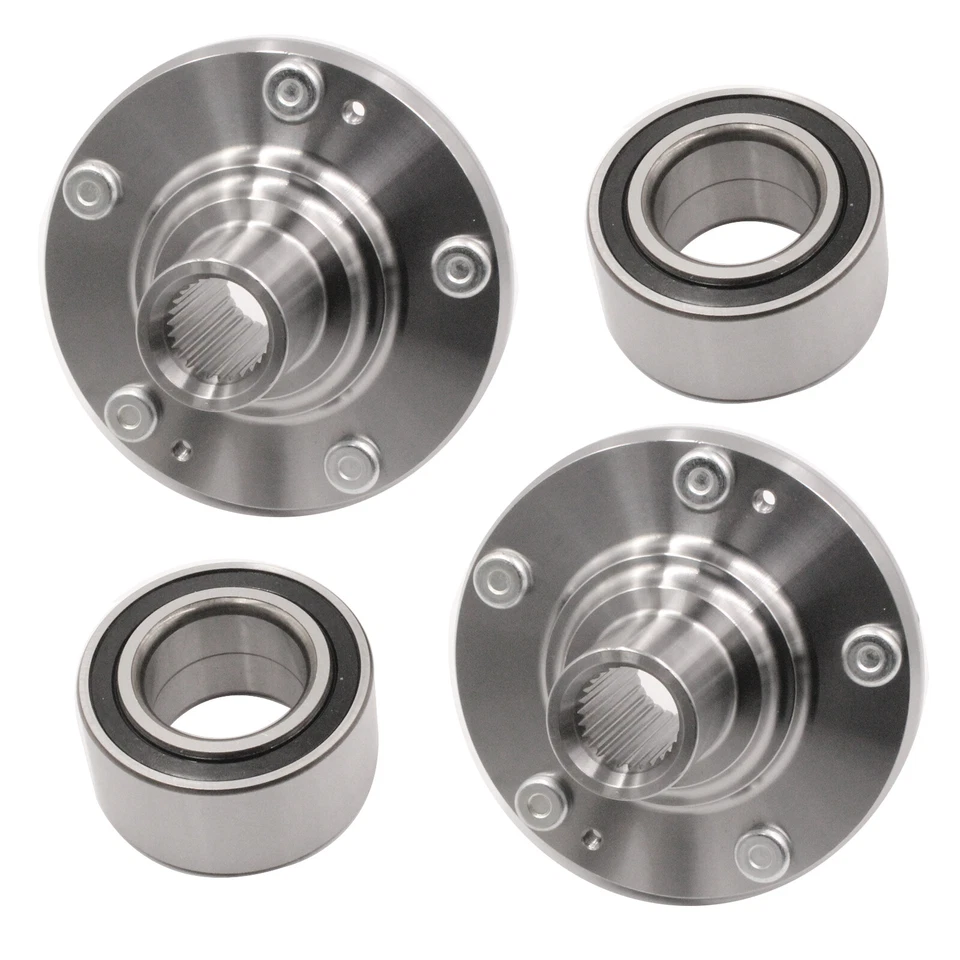 2x Front Wheel Hub & Bearing Set For 2007-2013 Hyundai Elantra Kia Forte Koup - Imagem 3 de 4