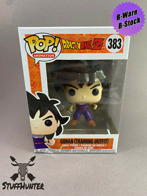 Funko POP! Dragon Ball Z Gohan Training # 383- OVP B-Ware 2nd Life Neu ID70