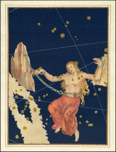 1603 Tierkreis Sternbild Illustration Astrologie Astronomie antikes Dekor Poster - Bild 1 von 47