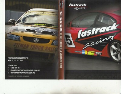Fastrack Racing--Drive or Ride A V8 Race Car-[2 Disc]-Car FR-DVD