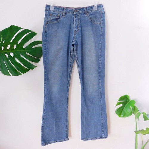 Levi Strauss Signature Jeans Stretch Low Rise Bootcut Boot Women's 12 M Medium