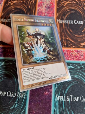 Yu-Gi-Oh! Noble Knight Artorigus NKRT-EN003 Platinum Rare Limited