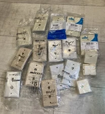 LOT Of VTG Modular Regal And Suttle Phone Setup Dual Line Jacks Etc