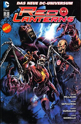 Red Lanterns Band 2: Exodus (Softcover, Panini/DC Comics 2013) Z 1+