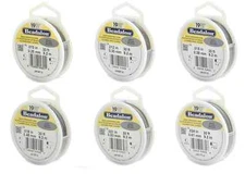 Beadalon Bead Stringing Wire 19 Strand 30/100 FT. BRIGHT Various Sizes + Colors