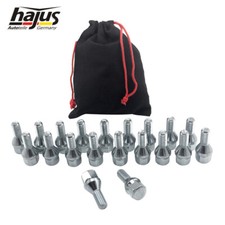 Original Hajus 20x Radschraube Radmutternsatz Radbolzen Renault 21 Kangoo Nissan