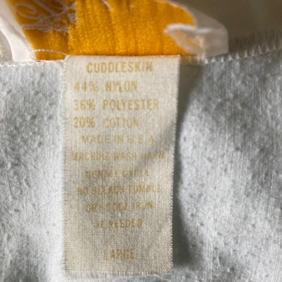 Camisón vintage barbizon mujer lar piel de mimo azul claro verde blanco gasa Foto 4 de 4