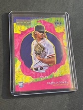 2022 Panini Diamond Kings CAMILO DOVAL Rookie RC Tier II Press Proof /99 Giants