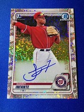 2020 Bowman Draft Chrome Sammy Infante #CDA-SI Sparkle Refractor AUTO /71