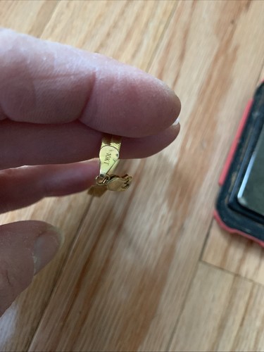 10K Yellow Gold 7 Inch Bracelet for Scrap (Kinks) 3.21 Grams 6 Mm - Picture 6 of 7